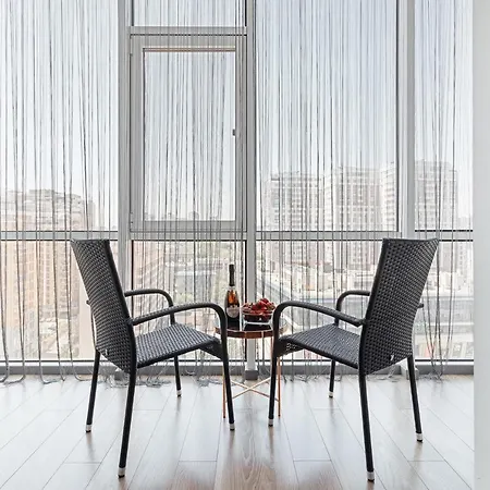 Grey In 14 Floor Apartment Odesa